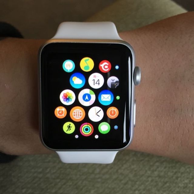 苹果手表白色运动版苹果手表功能图标大全-第1张图片-太平洋在线下载